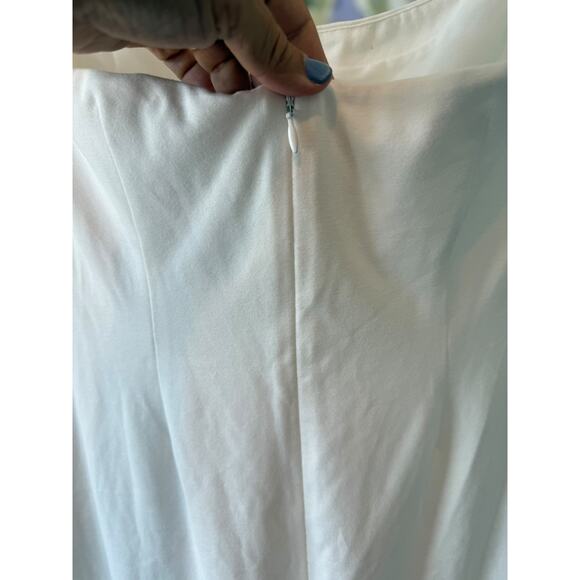 NWT Revolve x Michael Costello Briggs Strapless Boned Gown Ivory Womens Size XL - Picture 6 of 15